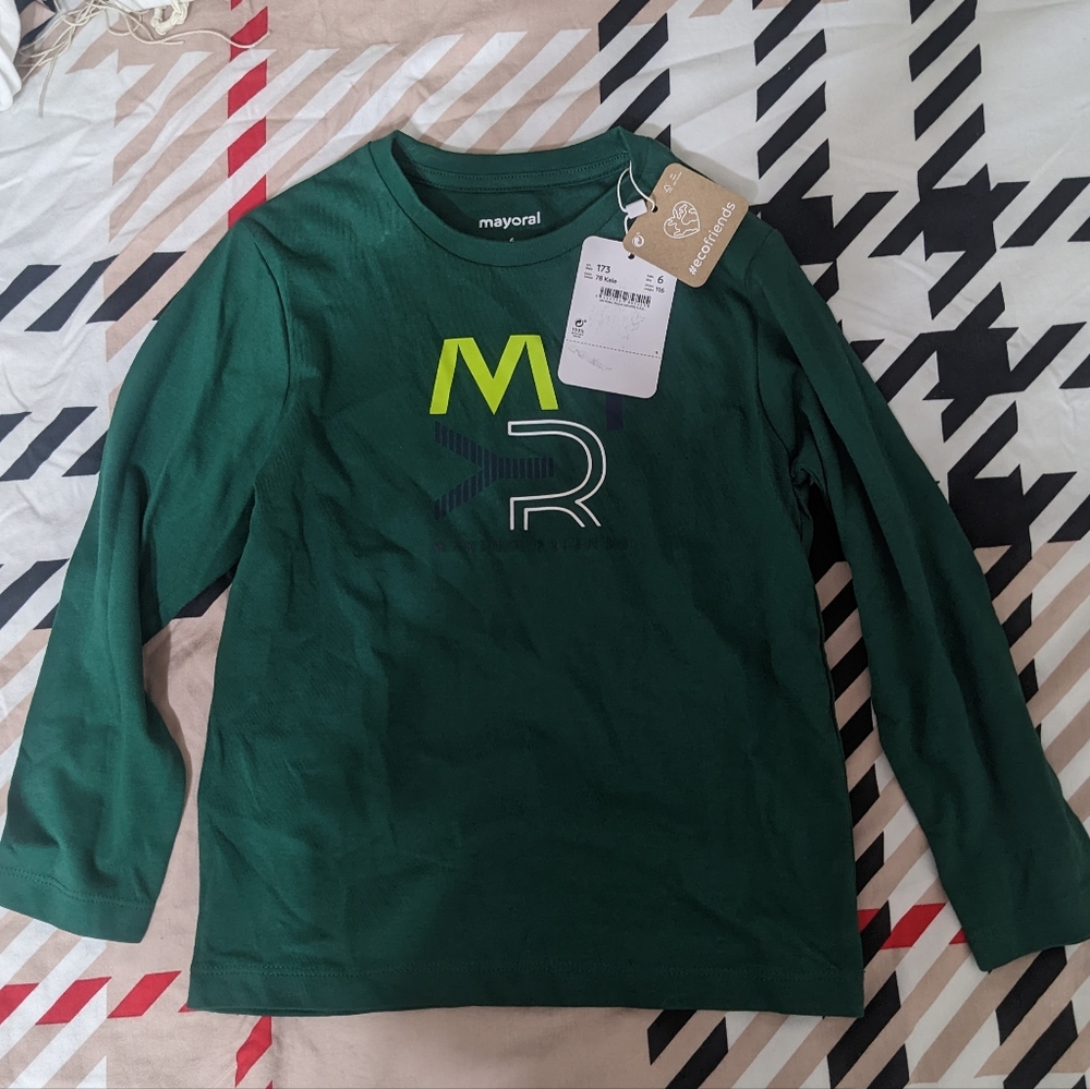 Mayoral Cotton T-shirt Size 5